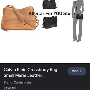 Calvinklein crossbody purse like new